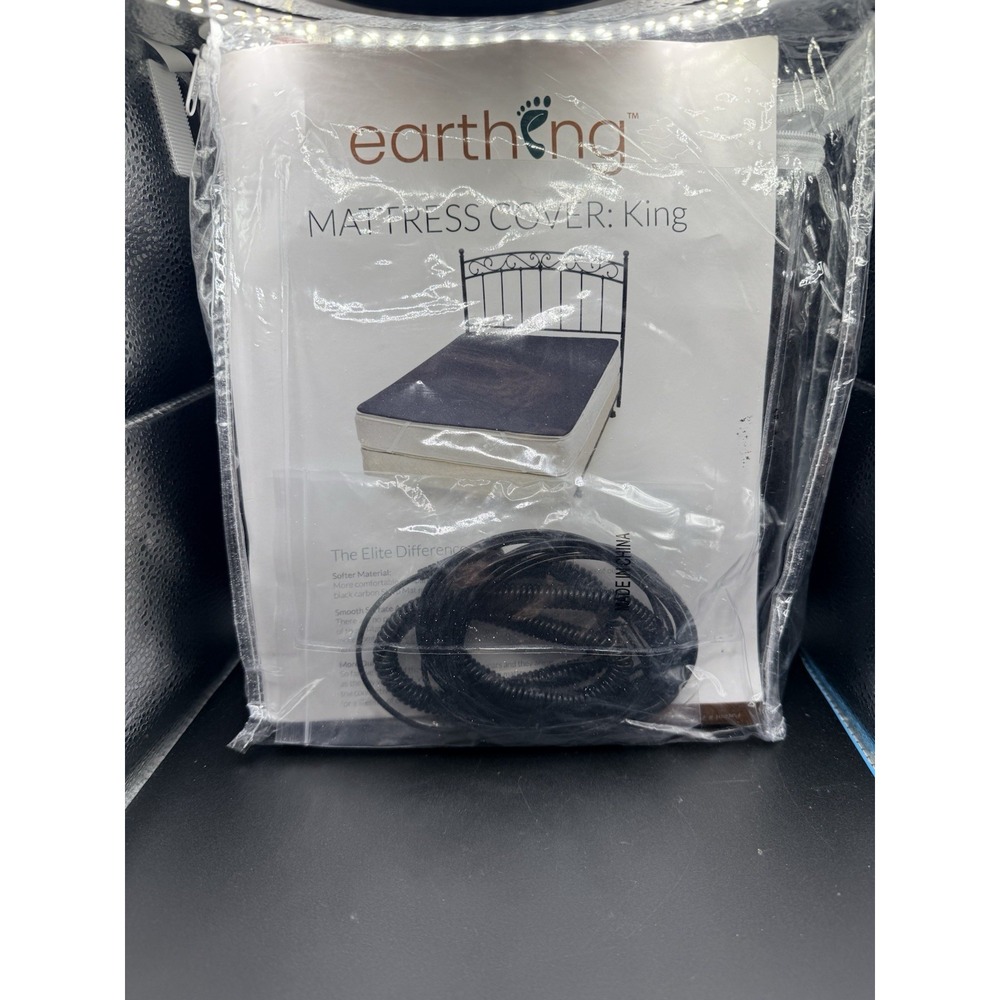 Earthing Elite Mattress Cover King Size Grounding Mattress Cover Mat Brand New